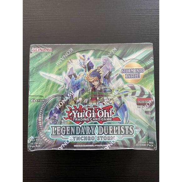 Yu-Gi-Oh! Legendary Duelists: Synchro Storm (Factory Sealed) - Picture 1 of 2